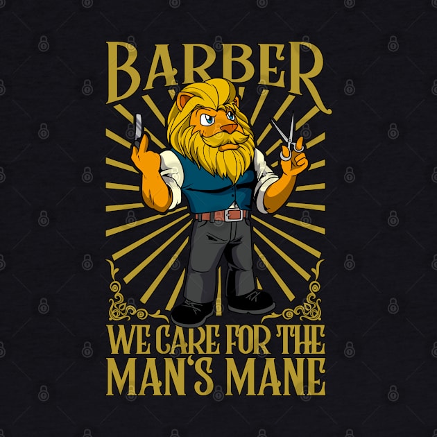 We care for the man's mane - Barber by Modern Medieval Design